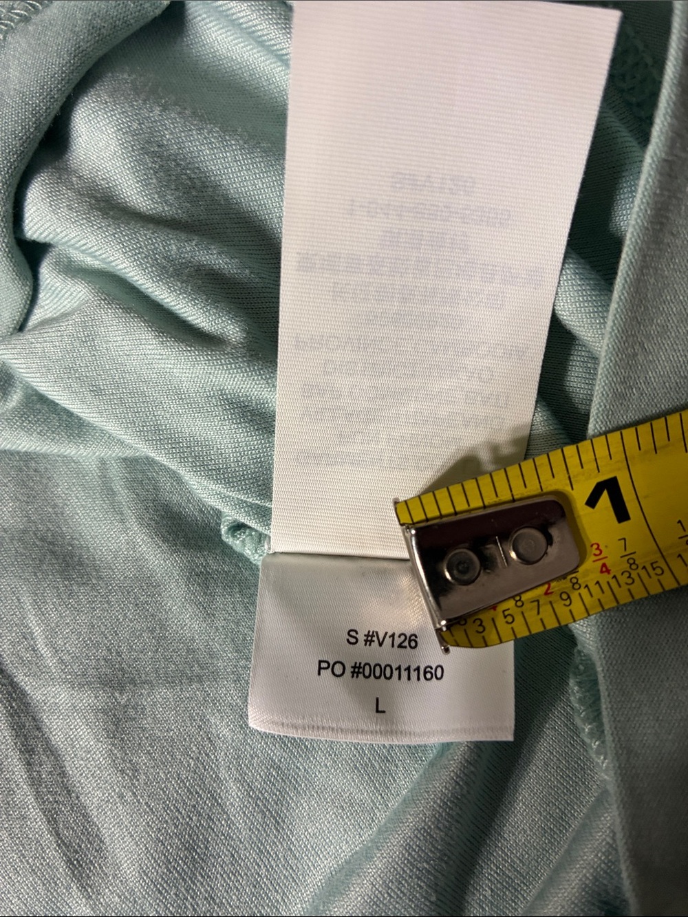 Vuori Men's Crew Tee in Light Sage Size L - Picture 5 of 6